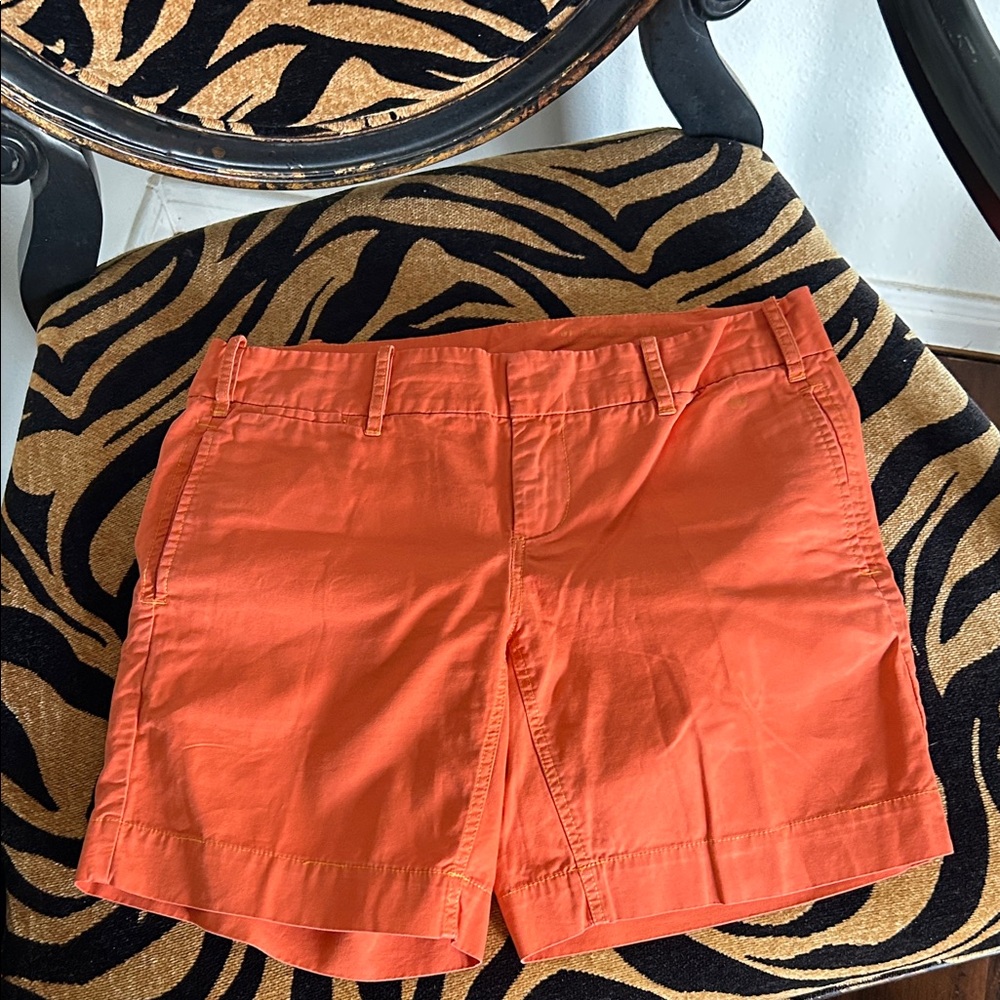 Vibrant Orange Women's Cargo Shorts